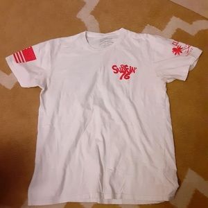 Mens L Club Grunt Style "Surfin' 76" tee